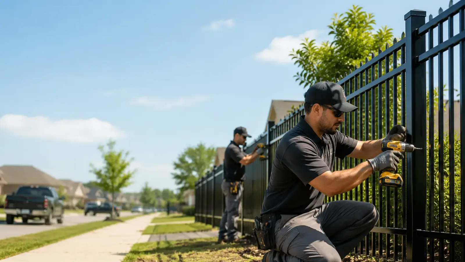 Metal Fence Installation in Mount Holly, NC